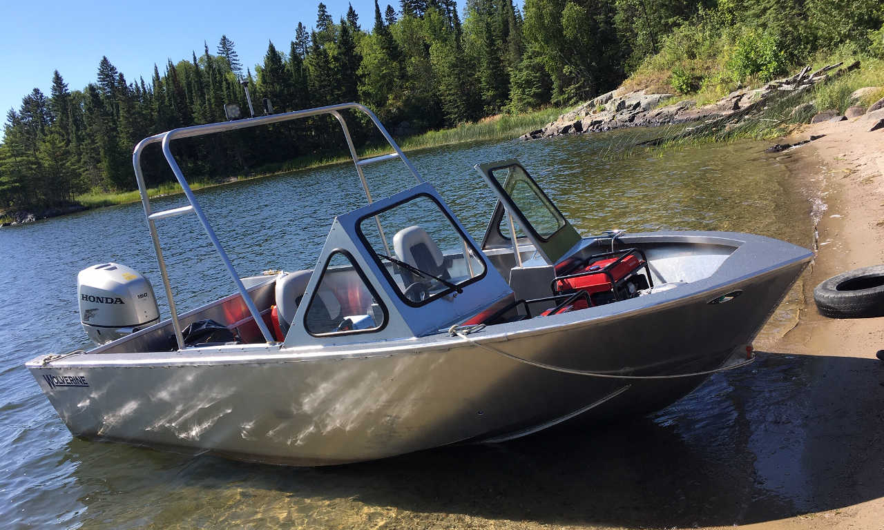 Marauder 15 Welded Aluminum Wolverine Boat Image