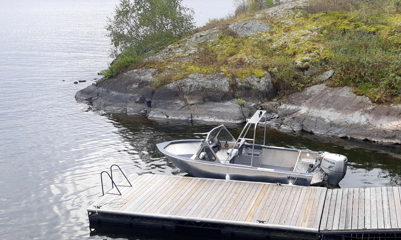 Marauder 18 Welded Aluminum Wolverine Boat Image