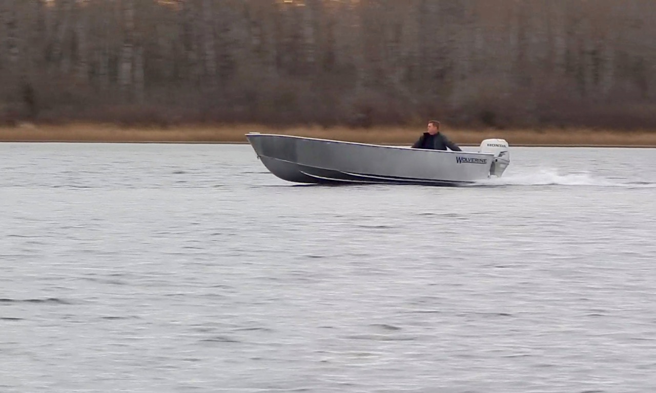 Rambler 15 Welded Aluminum Wolverine Boat Image